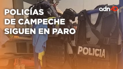 Empresarios piden destitución de Marcela Muñoz tras paro de policías en Campeche