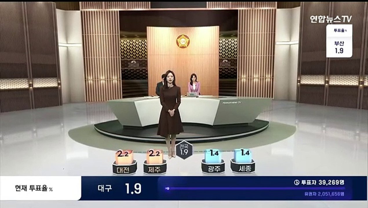 22대 총선 투표율 오전 7시 1.9%…지난 총선보다 0.4%p↓