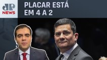 TRE-PR forma maioria contra cassação do mandato de Sergio Moro; Vilela analisa