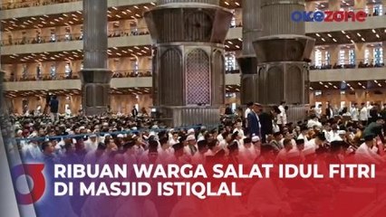 Descargar video: Ribuan Warga Padati Masjid Istiqlal untuk Ikuti Salat Idul Fitri