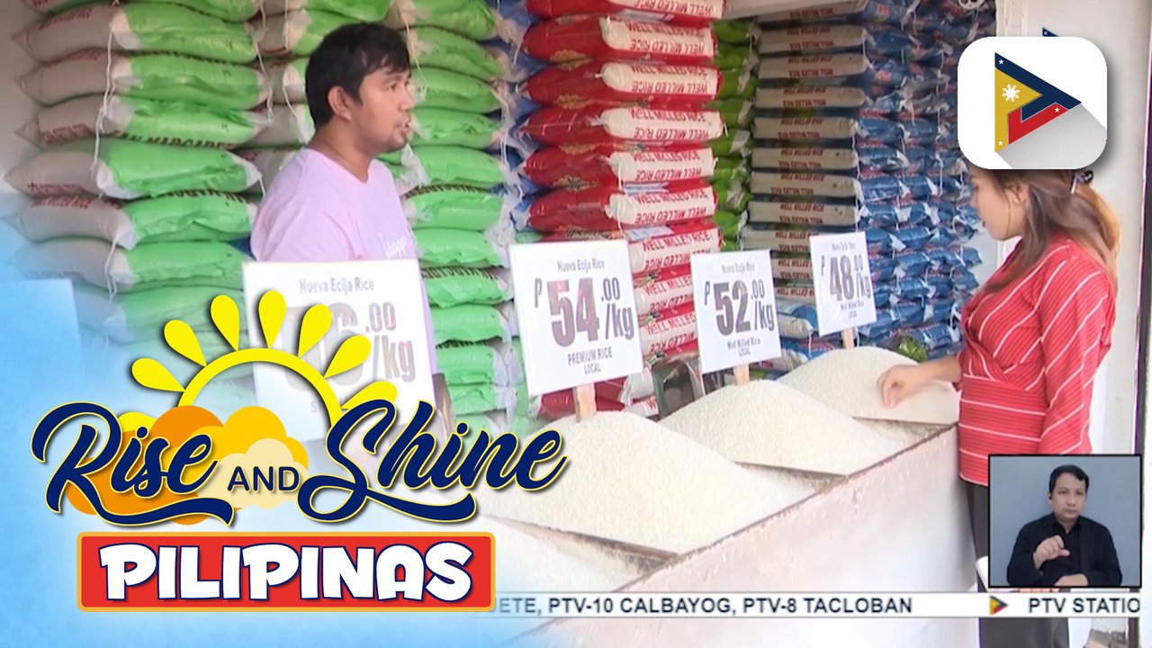 D.A., aminadong mabagal ang pagbaba ng presyo ng bigas pero tiniyak na hindi sisirit ang presyo nito