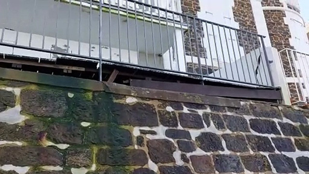 Dégâts Saint-Malo marée du matin Mardi 9 Avril 2024 - tempête Pierrick