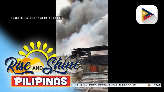Halos 200 pamilya, nawalan ng tirahan matapos sumiklab ang sunog sa Cebu