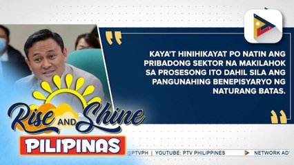 Pribadong sektor, hinimok na makibahagi sa pagbuo ng Tatak Pinoy Act