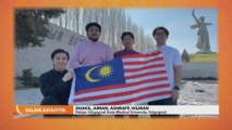 Salam Aidilfitri | Shakil, Aiman, Ashraff, Hilman, Pelajar Volgograd State Medical University, Volgograd