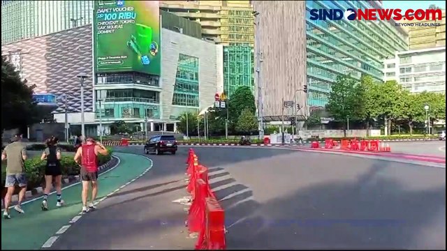 Hari Pertama Idul Fitri 1445 H, Lalu Lintas DKI Jakarta Nampak Lengang