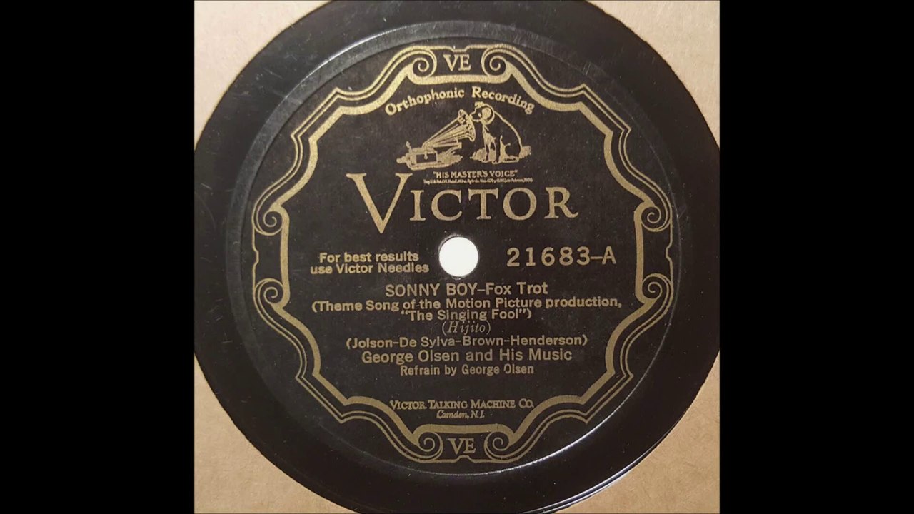 Sonny Boy - George Olsen and His Music (1928)