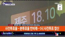 4년 전보다 낮은 본투표율…12시 18.5%