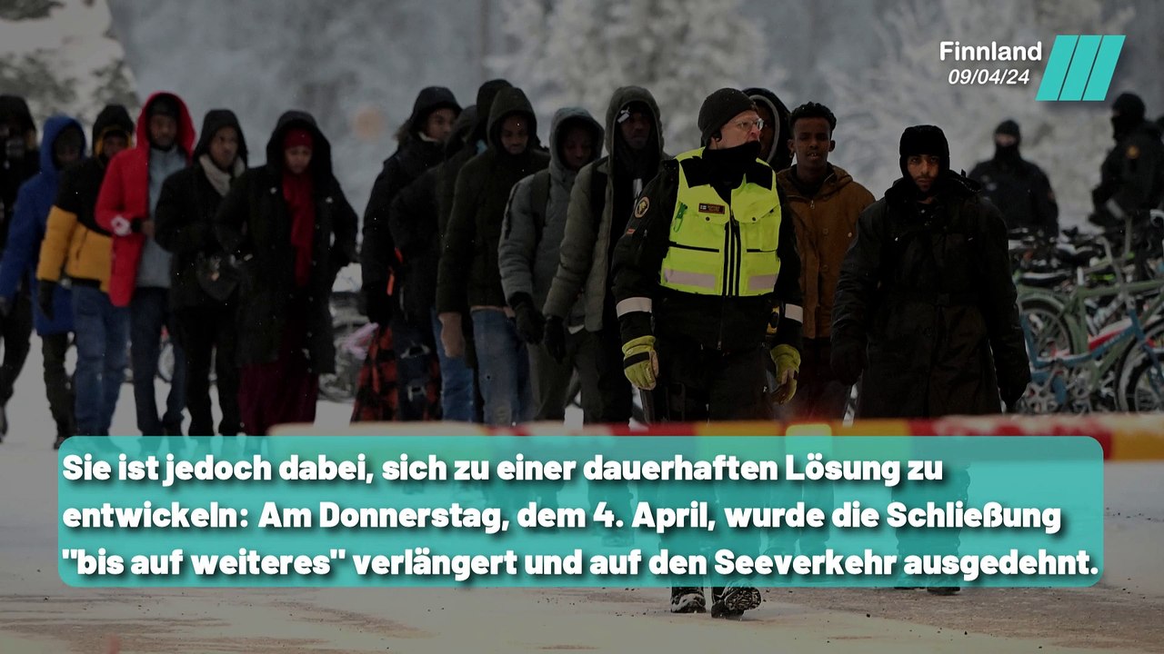 Migrationskrise in Finnland: Machtkampf mit Russland eskaliert
