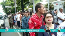 Suasana Open House Jokowi di Istana Kepresidenan Dipadati Warga dan Menteri