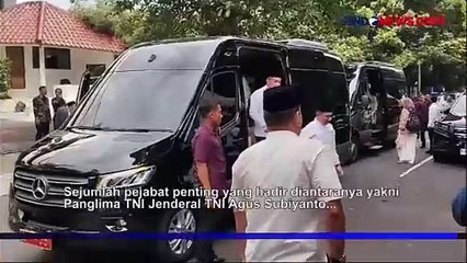 Open House di Rumah Dinas Wapres Ma’ruf Amin, Pejabat hingga Menteri Berdatangan