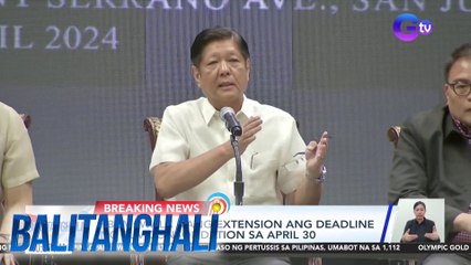PBBM - Wala nang extension ang deadline ng PUV consolidation sa April 30 | BT