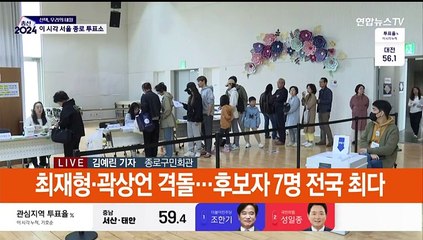 "열심히 해달라는 의미로 투표"…이 시각 서울