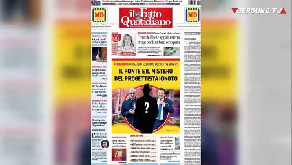 Le prime pagine dei quotidiani 10 Aprile 2024