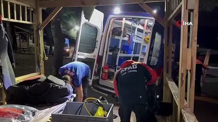 Gölete düşen otomobilde kayıp kişinin cansız bedenine ulaşıldı