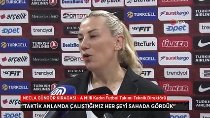 Necla Güngör Kıragası: Çalıştığımız her şeyi sahada görmek bizim için mutluluk verici