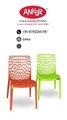 Ankurwares - Introducing the Spiro Chair by Ankur- Elevate your seating experience with its innovative design and durable plastic construction. Say…