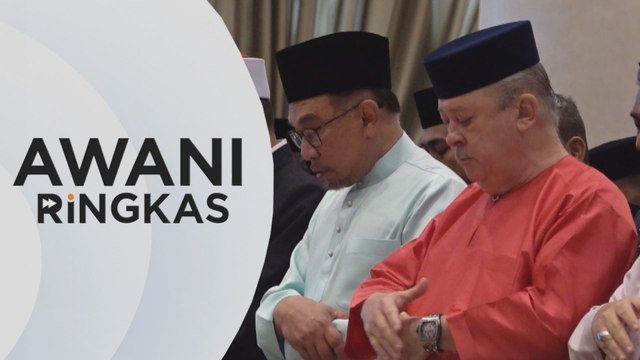 AWANI Ringkas: Agong, Permaisuri solat sunat Aidilfitri di Istana Negara