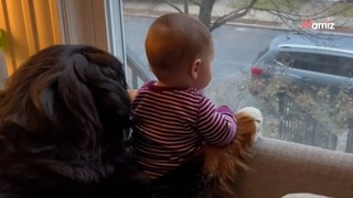 Wielki pies i mała kruszynka: historia tej przyjaźni podbiła 30 milionów serc