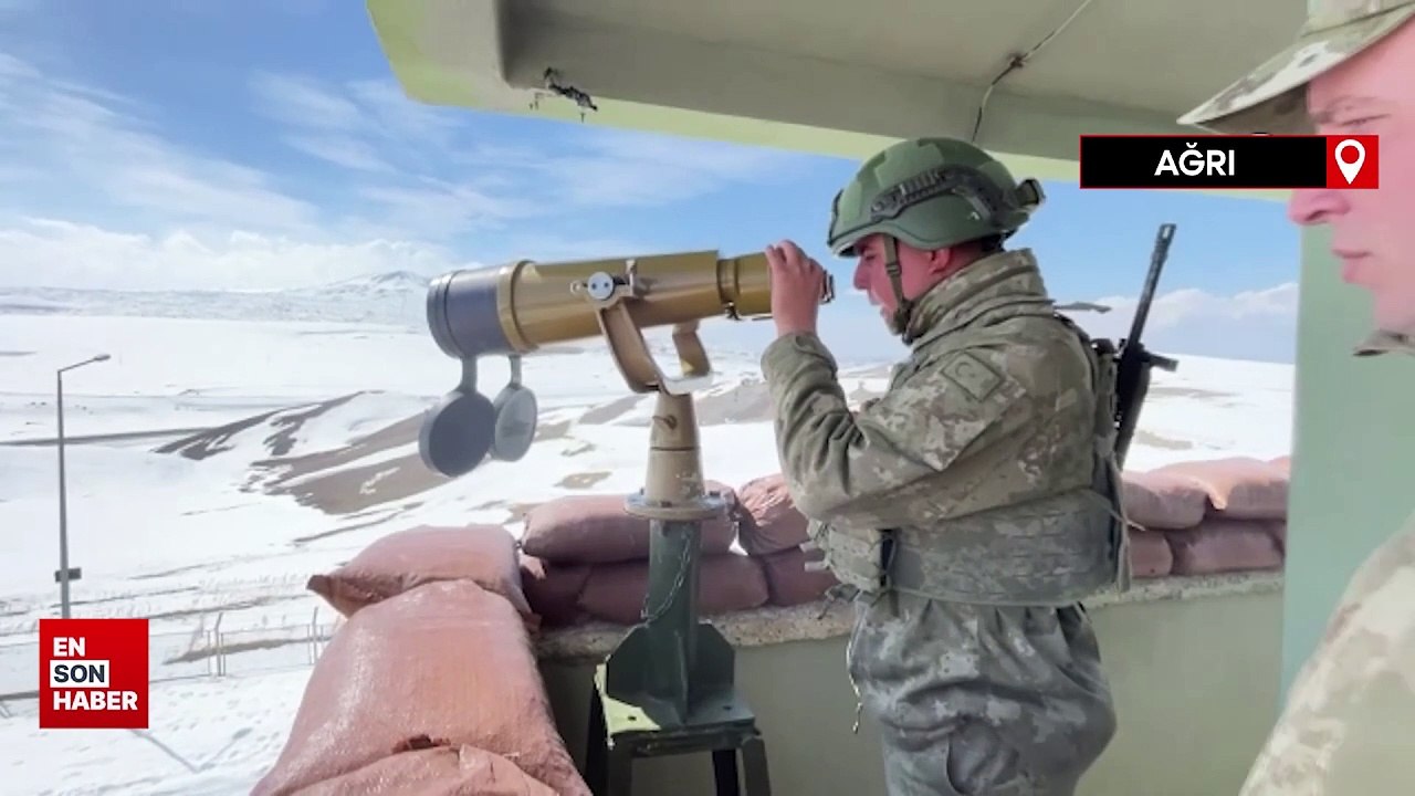 Hudut kartalları Ramazan Bayramı'nda da vatan nöbetinde