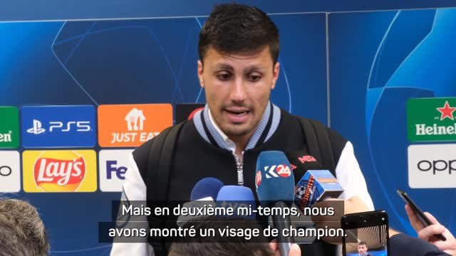 Man. City - Rodri : “Un match nul juste avec des buts extraordinaires”