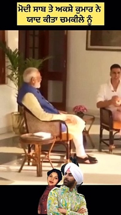 Modi ji interview with Akshay
