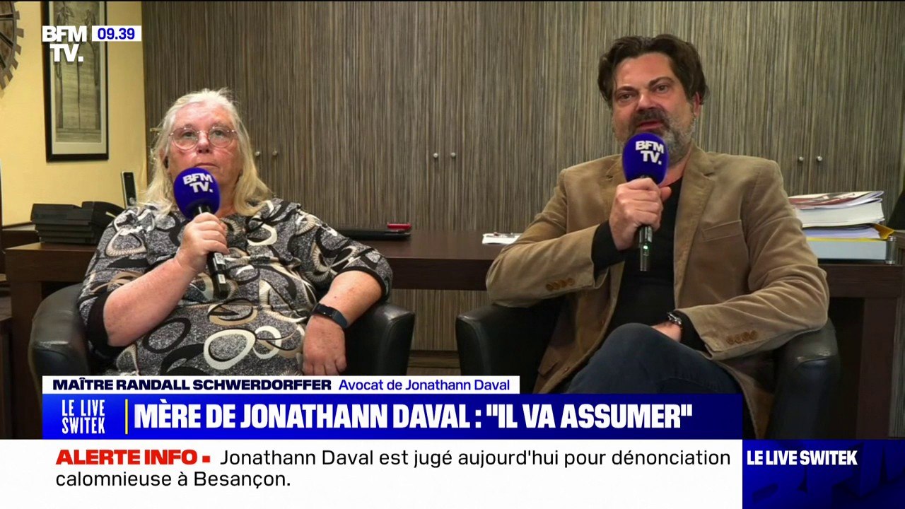 "Il s'est excusé plusieurs fois auprès de sa belle-famille": l'avocat de Jonathann Daval s'exprime sur BFMTV