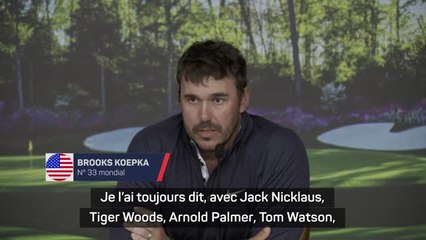 Masters - Koepka rêve d’un nouveau majeur : “Ce sur quoi l’on vous juge, votre héritage”