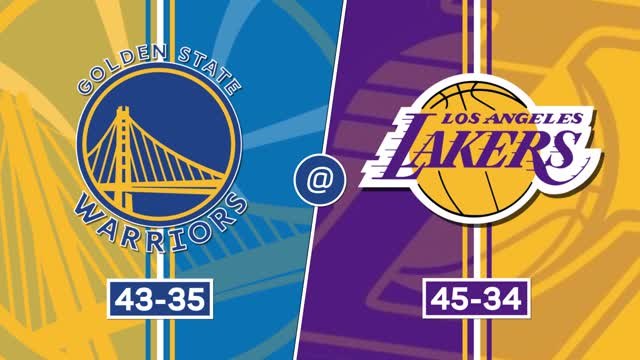 Curry and the Warriors get the better of LeBron's Lakers