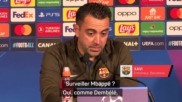 Xavi : Paris, la meilleure équipe du monde en transitions