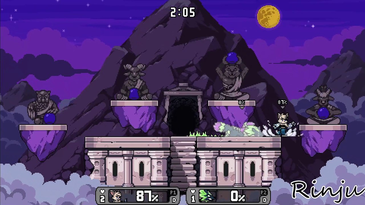 Rivals of Aether Olympia vs Sylvanos