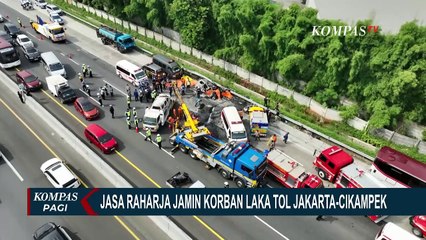 Ziarah ke Makam Ayah, Kakak-Adik Jadi Korban Laka Tol Jakarta-Cikampek