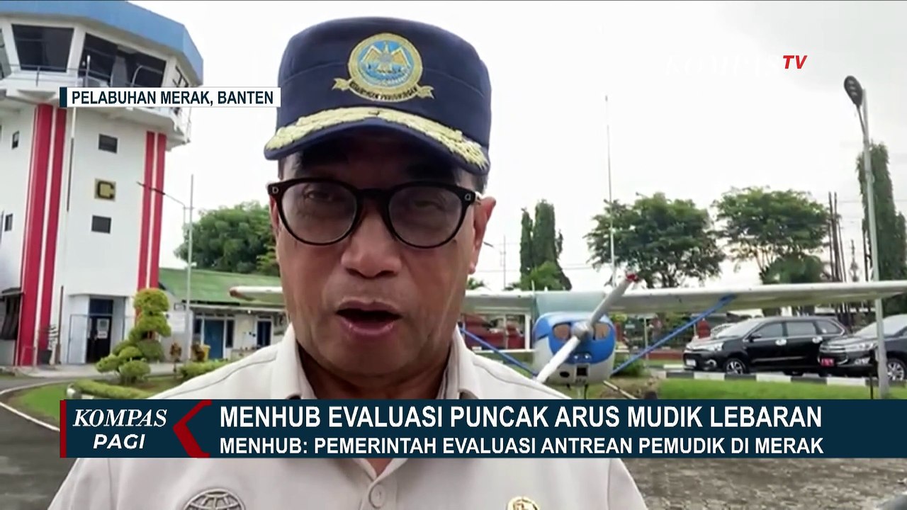Evaluasi Puncak Arus Mudik Lebaran 2024, Menhub Budi Karya Sumadi Yakin Arus Balik Lebih Lancar