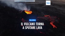 Islanda, nei cieli sopra il vulcano attivo visibile l'eclissi solare: poco dopo una nuova eruzione