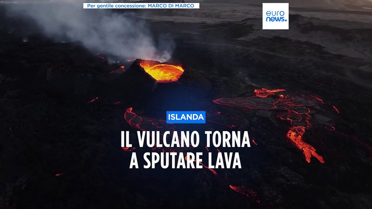 Islanda, nei cieli sopra il vulcano attivo visibile l'eclissi solare: poco dopo una nuova eruzione