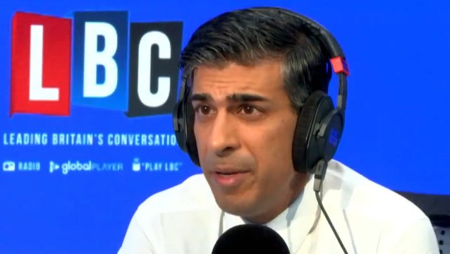 Sunak grilled on ‘complete lack of leadership’ over Westminster honeytrap scandal by LBC caller