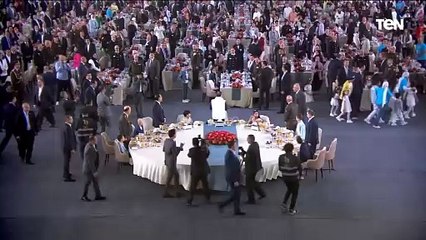 الرئيس السيسي: متواجدون هنا اليوم بفضل تضحيات أبناء مصر من الشهداء والأبطال