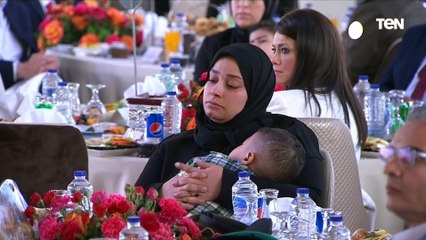 وسط تأثر الرئيس السيسي وبكاء أهالي الشهداء .. اوبريت "بلادي يا بلادي" عن الشهيد