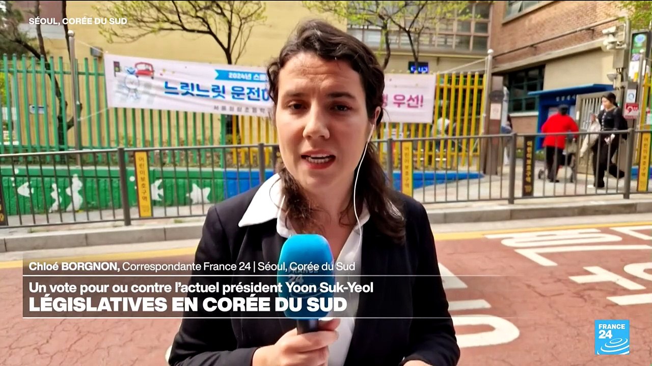 Législatives en Corée du Sud : le président Yoon Suk-Yeol à l'épreuve des urnes