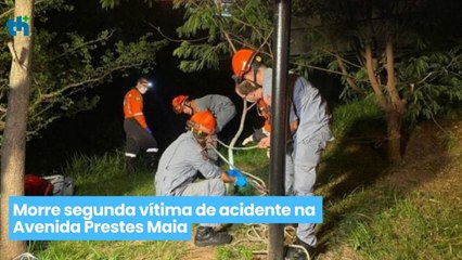 Morre segunda vítima de acidente na Avenida Prestes Maia