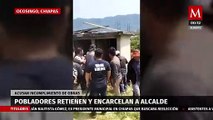 Alcalde interino retenido por pobladores en Chiapas