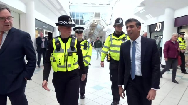Rishi Sunak pledges to clamp down on retail crime