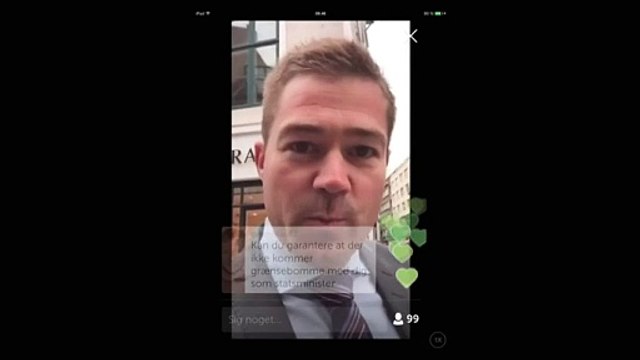 Lars Løkke Rasmussen uden filter - her svarer han på alt i Periscope |2015| DR