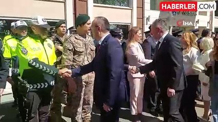 Tekirdağ'da Bayramlaşma Töreni Gerçekleştirildi