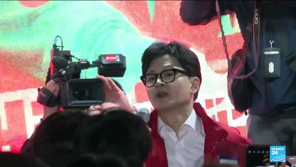 South Korea opposition set for landslide in parliamentary election