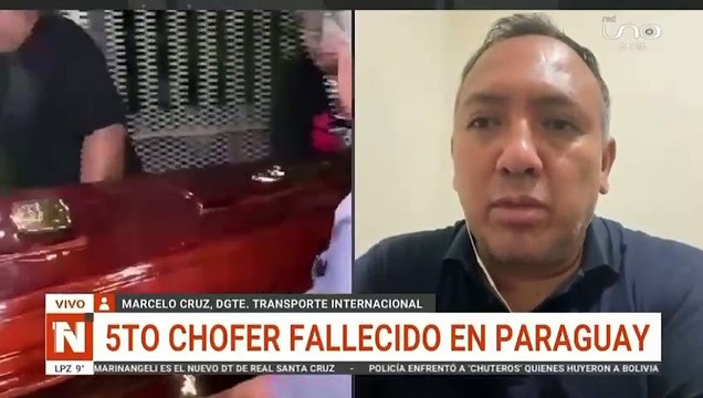 dirigente del transporte habla sobre transportistas fallecidos en Paraguay