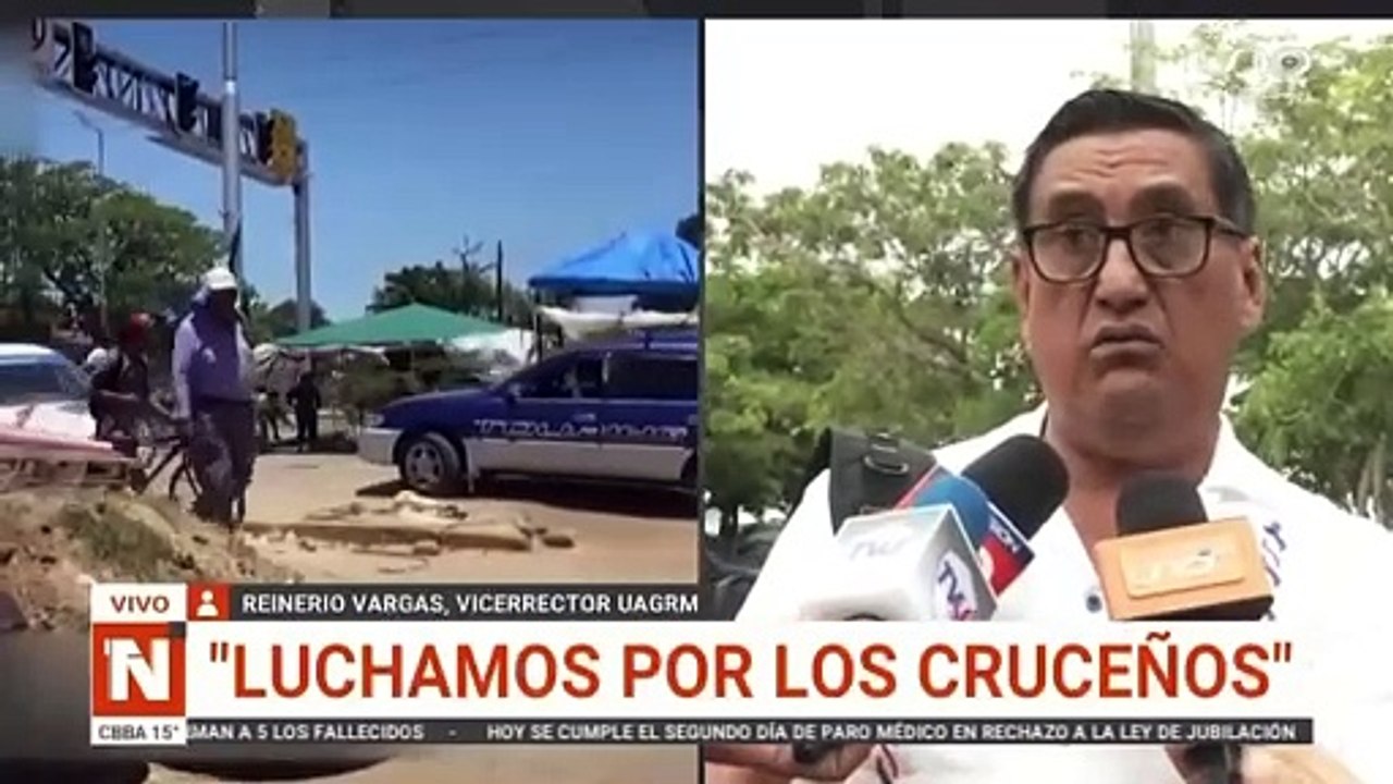 Vicerrector y Santistevan viajan a La Paz para declarar en caso paro de 36 días : "El pueblo luchó por el censo y nosotros somos imputados"