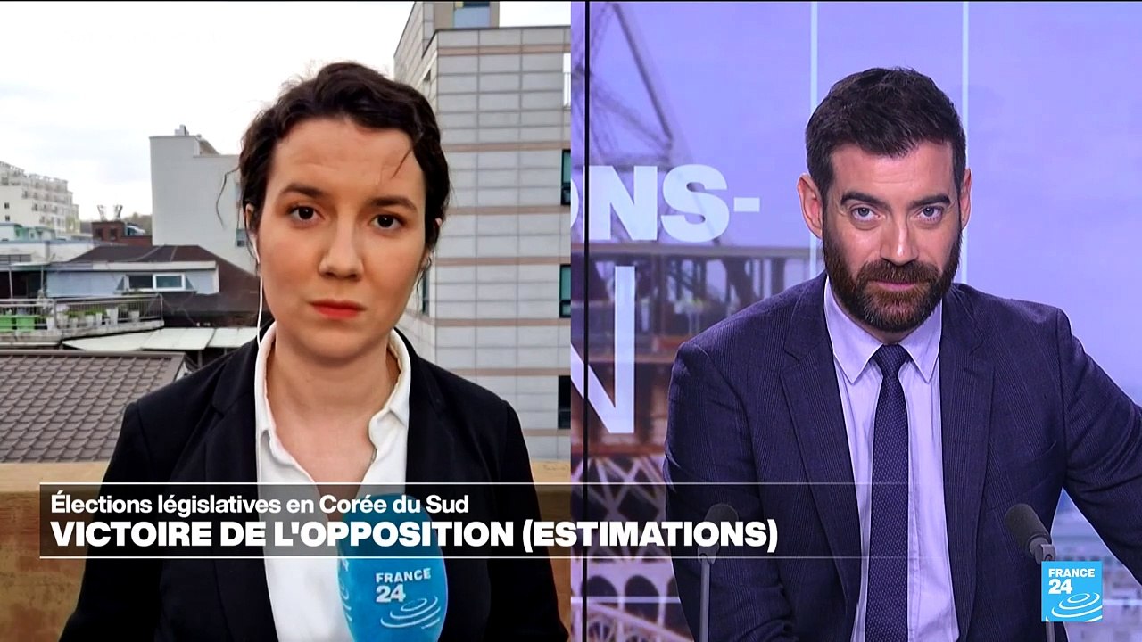 Législatives en Corée du Sud : l'opposition accroît sa majorité, selon les estimations