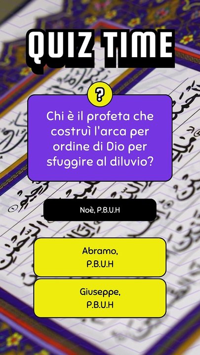 Quiz sulla religione dell'Islam