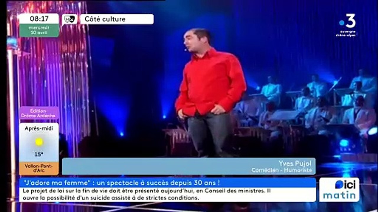 Yves Pujol met l'accent sur l'humour